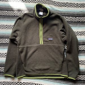 Vintage Patagonia synchilla fleece half zip pullover